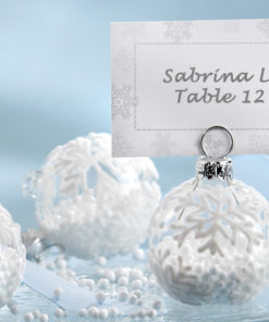 Tischkartenhalter Snow Flurry