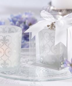 Teelicht Fleur de Lis
