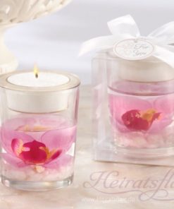 Teelichthalter "Elegant Orchid"