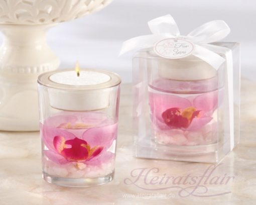 Teelichthalter "Elegant Orchid"