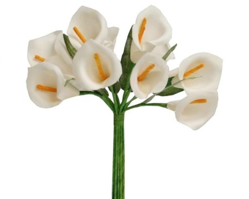 Kunstblumen Calla Lilien