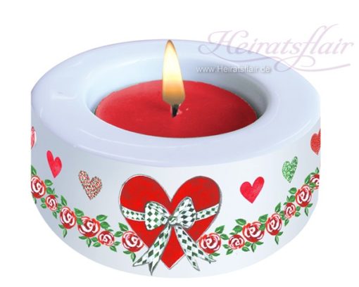 Teelicht Love Hearts
