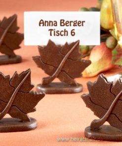 Tischkartenhalter "Ahornblatt"