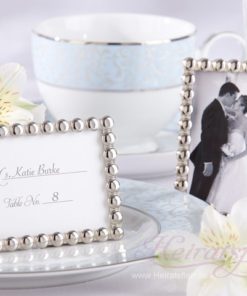 Tischkartenhalter "Silver Pearls"
