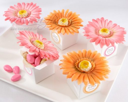 Geschenkverpackung Gerbera