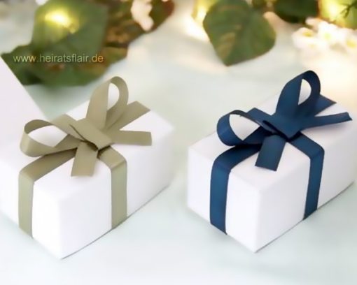 Geschenkverpackung "Classic White"