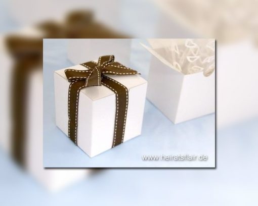 Geschenkverpackung "Classic Cube"
