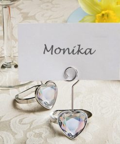 Tischkartenhalter "Diamantherz"