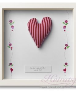 Stoffherz "Ich hab dich lieb!"