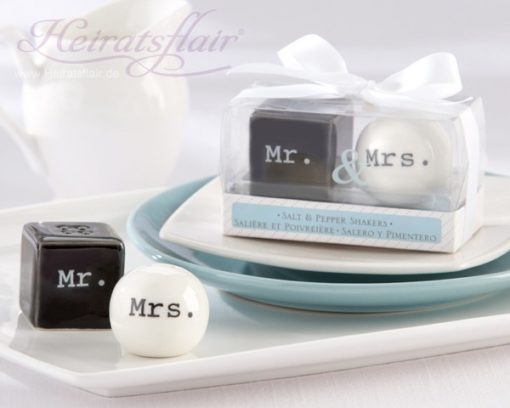 Salz- und Pfeffer "Mr. & Mrs."