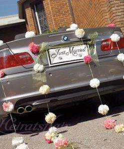Nummernschild "Just Married"
