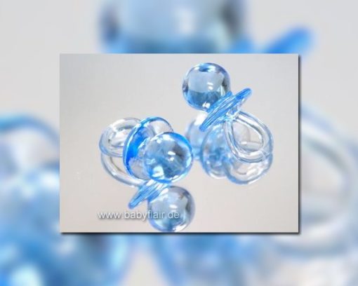 Anhaenger Schnuller blau