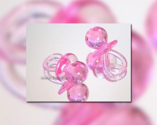 Anhaenger Schnuller rosa