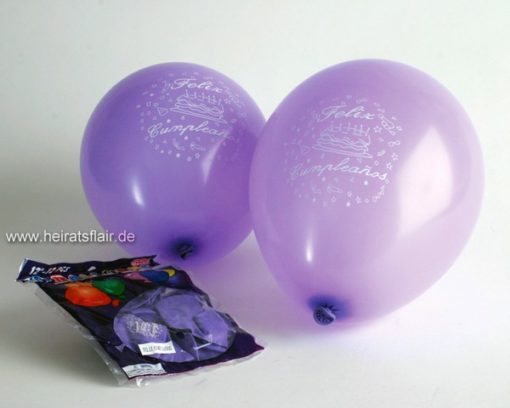 Ballons "Feliz Cumpleanos"