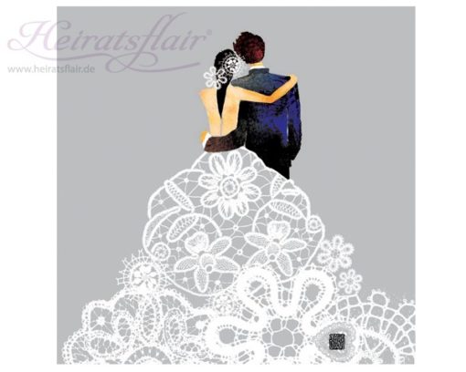 Servietten "Wedding Couple"